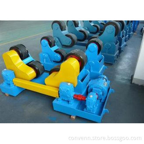 Adjustable Pipe Welding Rollers For Cylinder Welding , VFD